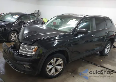 2018 Volkswagen Atlas 3.6L V6 Se from USA, damaged, VIN 1V2KR2CA7JC566881